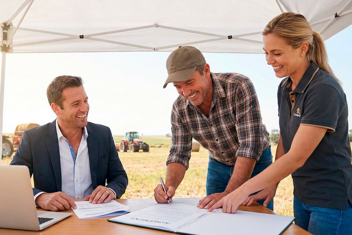 Prenda para compra de maquinaria agrícola