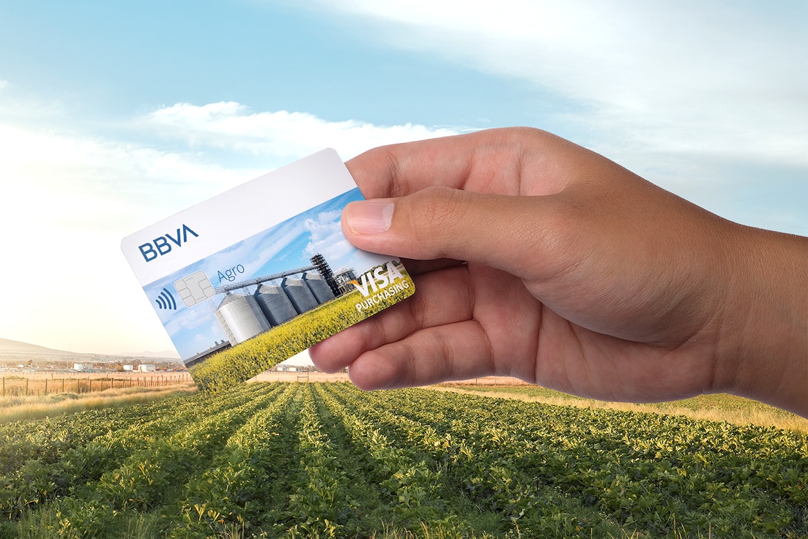Tarjeta BBVA Visa agro